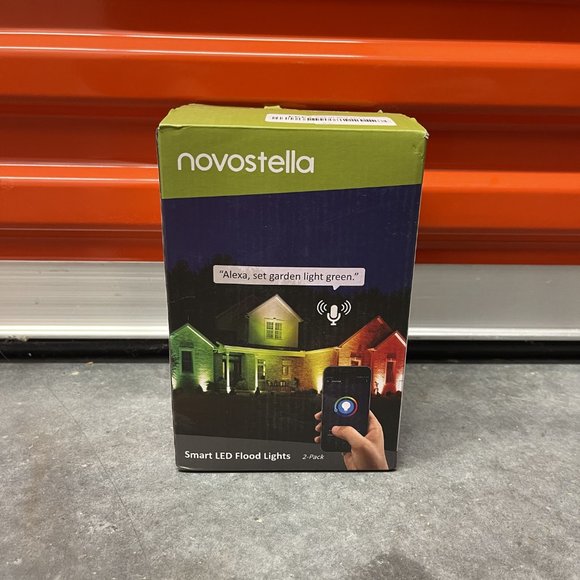 Novostella 2 Pack 20W Smart LED Flood Lights - Picture 1 of 2